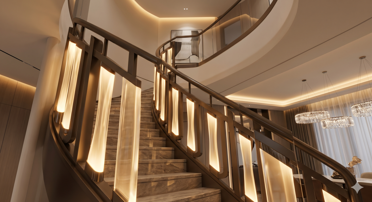 Transform Your Interiors with Premium Acrylic and Color-Coated Pillars by KRONN
